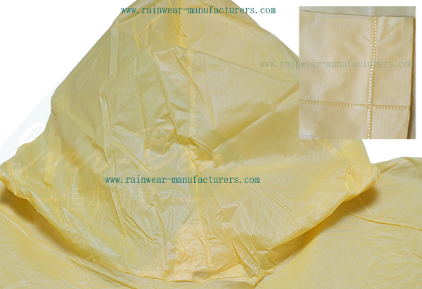 Vinyl cheap rain ponchos hood